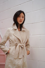 Agel in Butter Cream  Coat
