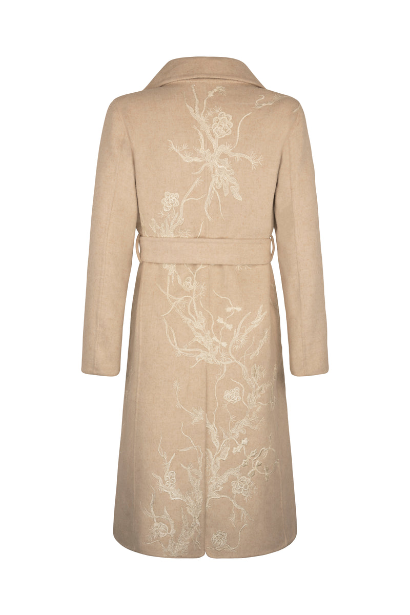 Agel in Butter Cream  Coat