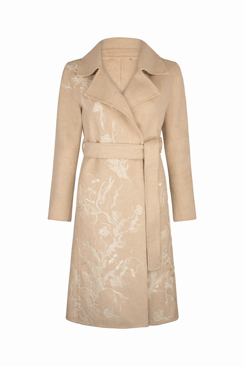 Agel in Butter Cream  Coat