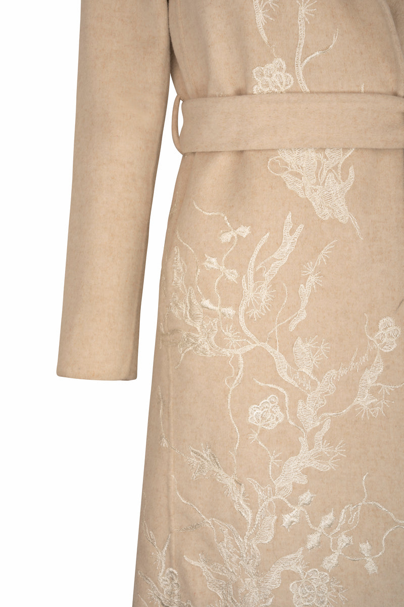 Agel in Butter Cream  Coat