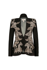 Agnes Beaded Jacket (Black)