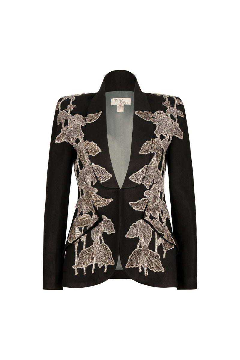 Agnes Beaded Jacket (Black)