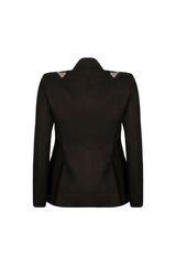 Agnes Beaded Jacket (Black)
