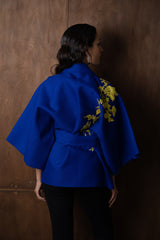 Agnes in Rue Cobalt Jacket