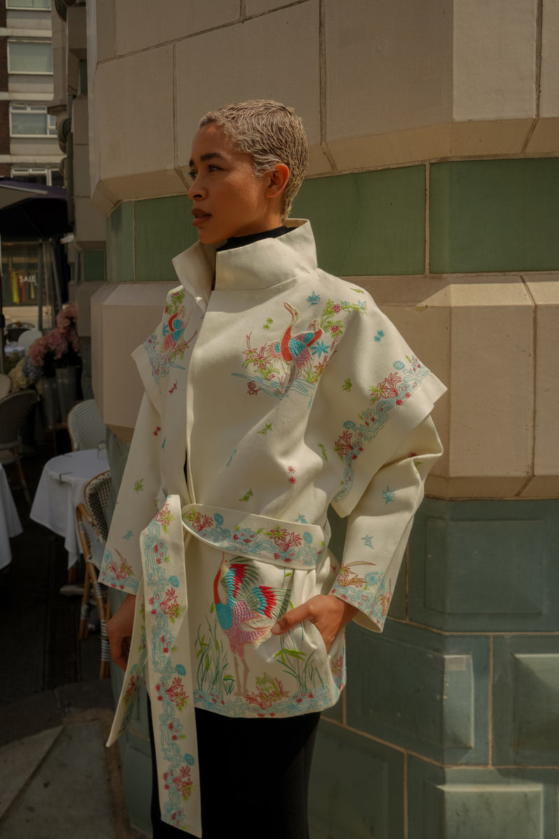 Alexa Ivory Jacket