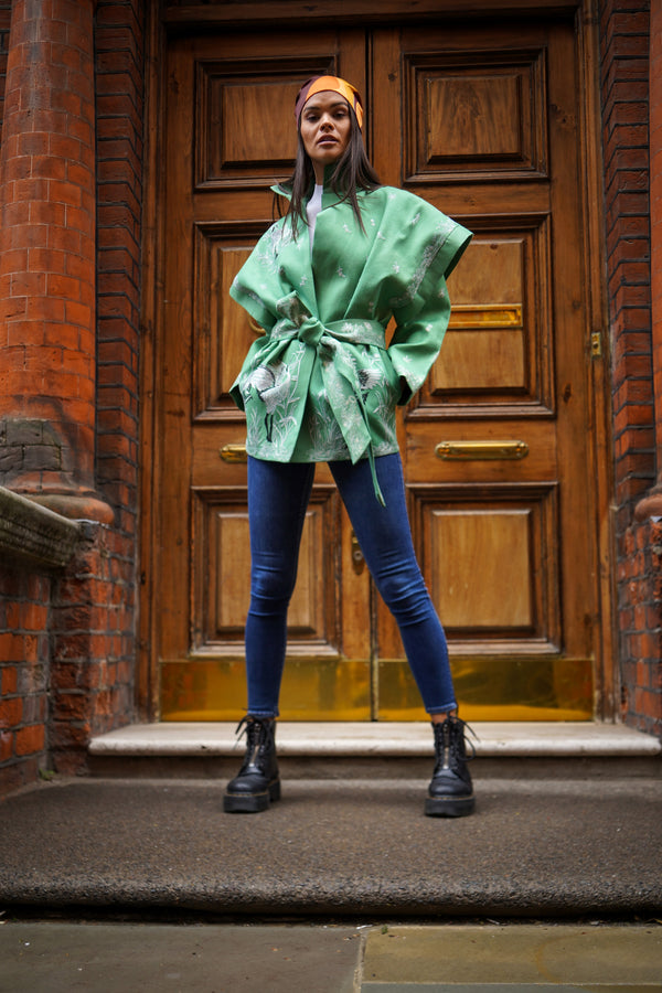 Alexa Mint Jacket