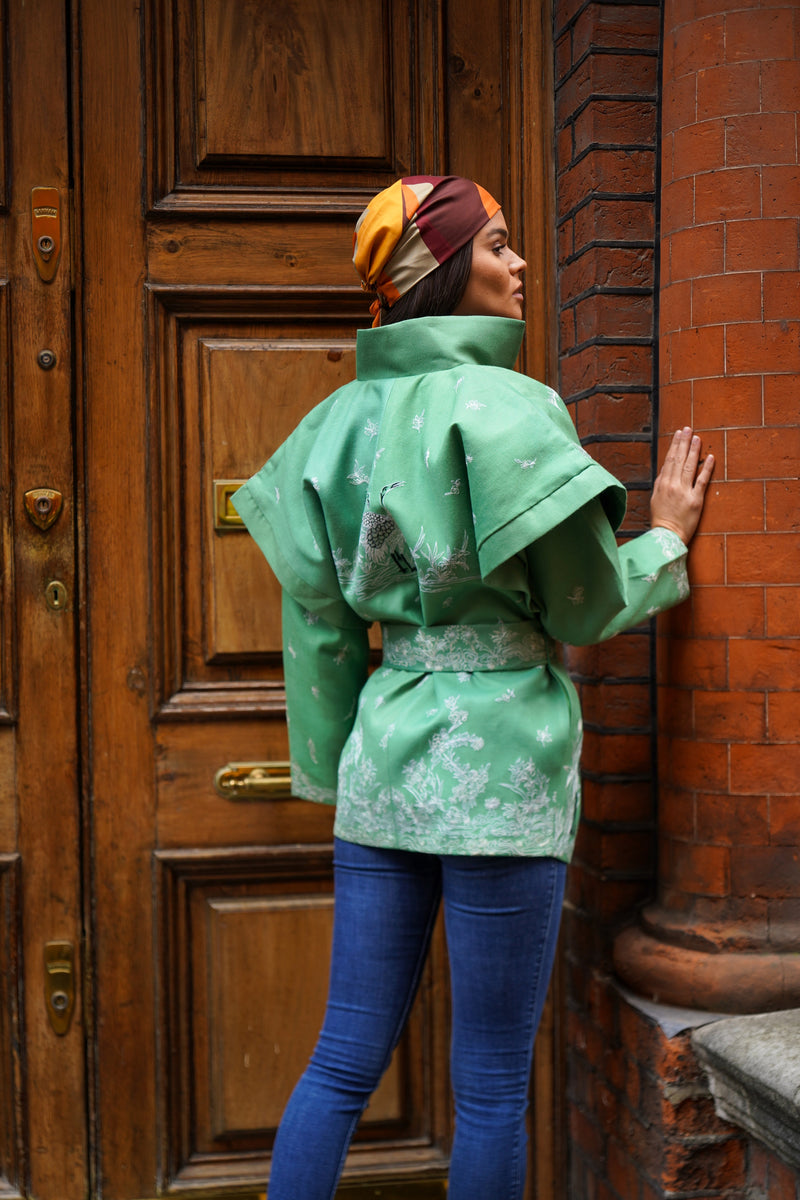 Alexa Mint Jacket