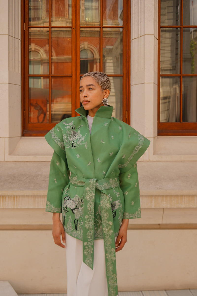Alexa Mint Jacket