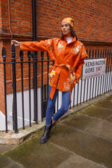 Alexa Tangerine Jacket