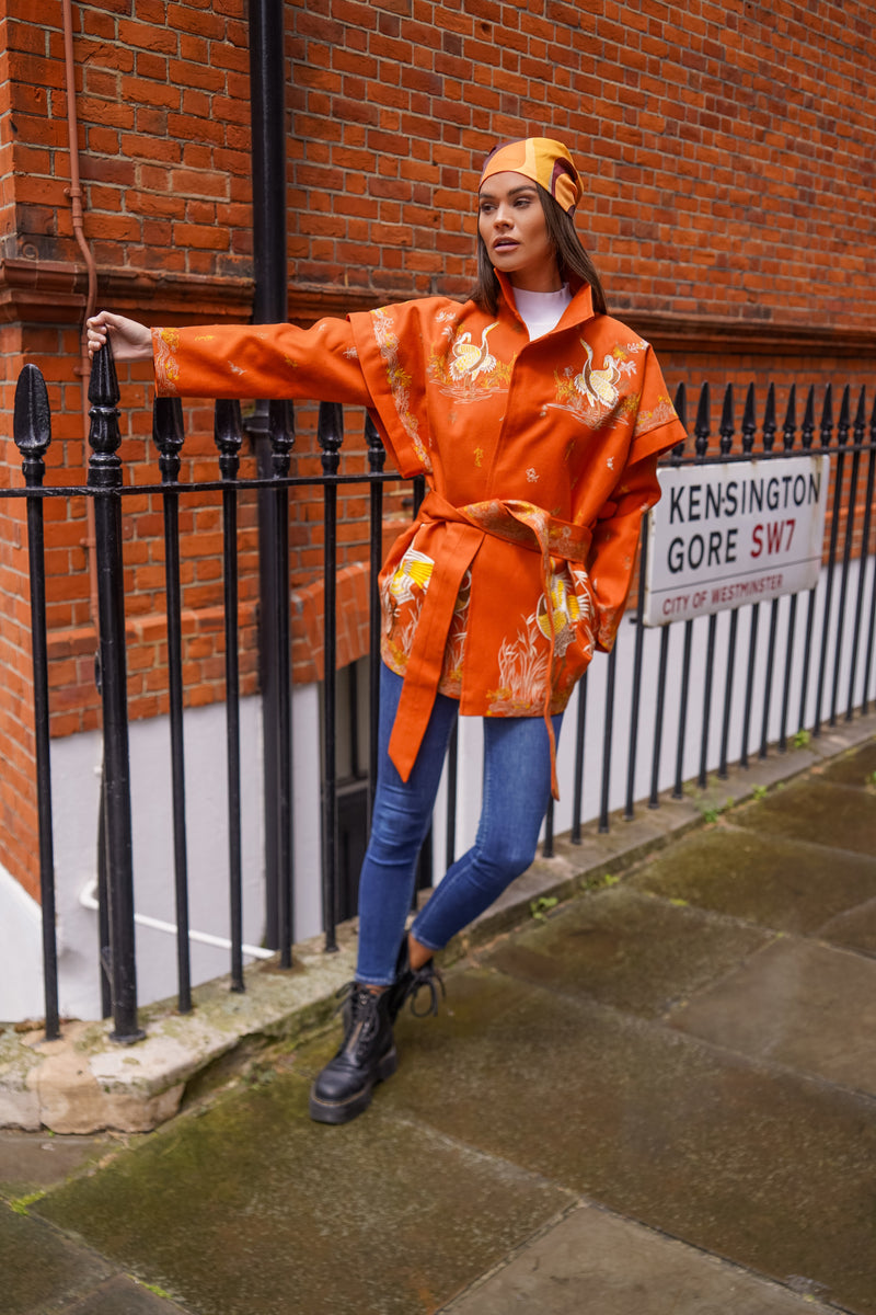 Alexa Tangerine Jacket