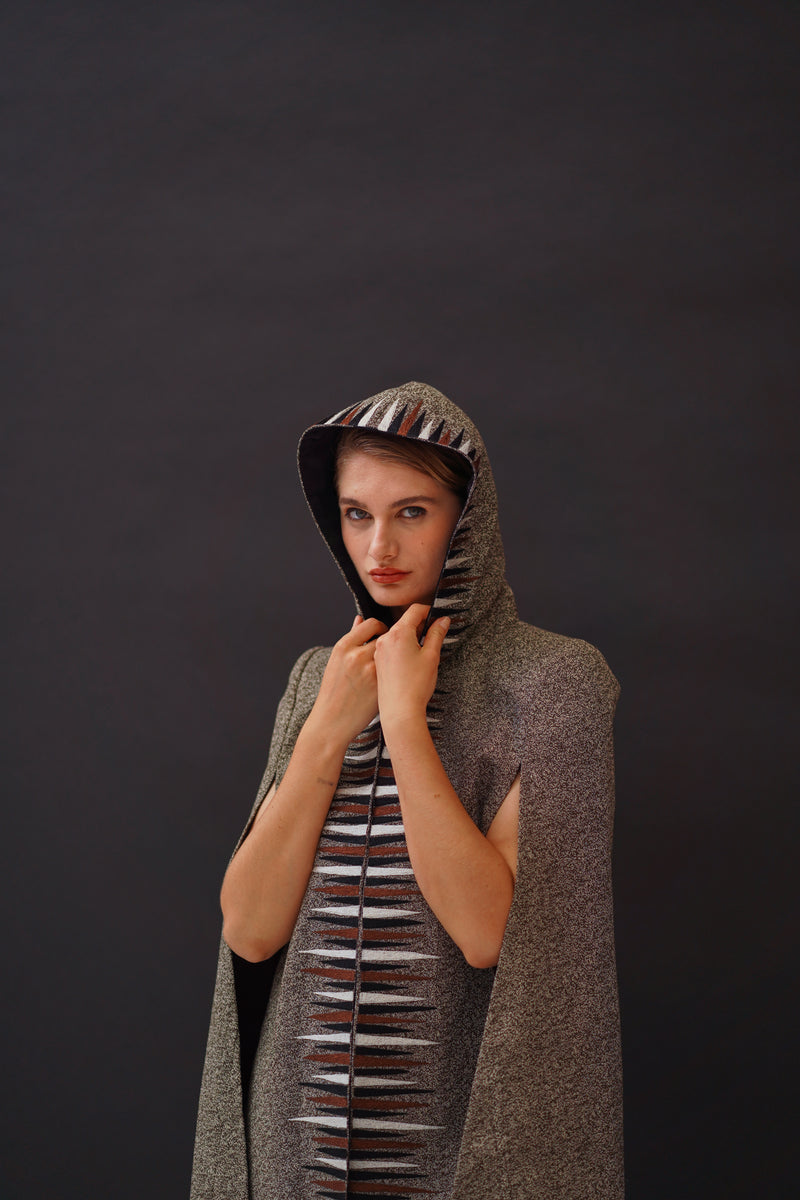Aria in Tweed Cape