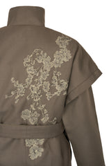 Ash Bloom Belted Jacket