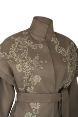 Ash Bloom Belted Jacket