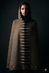 Aria in Tweed Cape