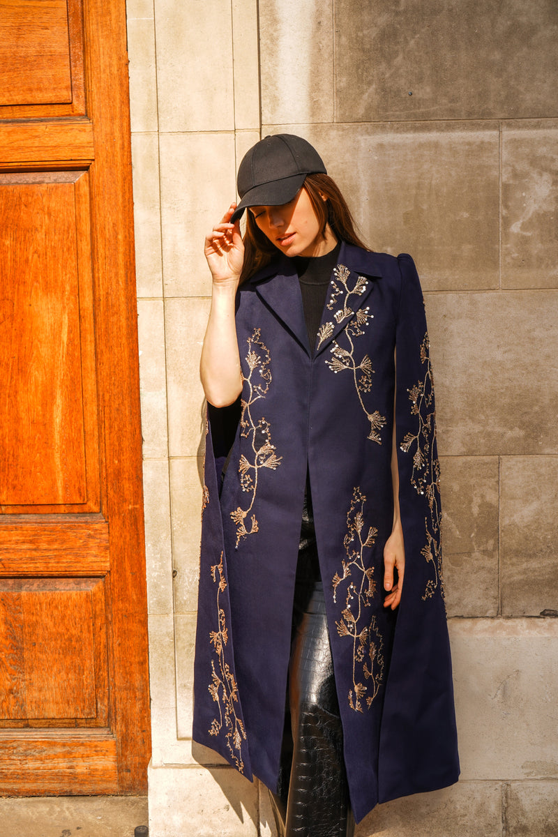 Bella Gilt Cape