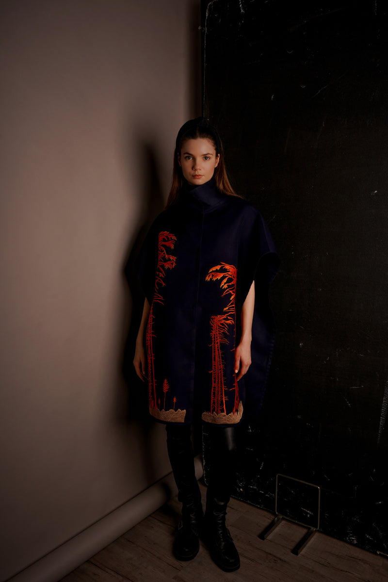 Bia Orange Poncho