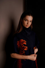 Bia Orange Poncho