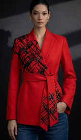 Colette Belted Tuxedo