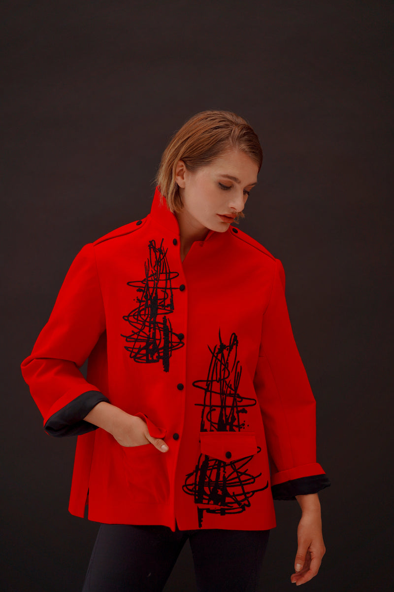 Camille Cargo in Rouge