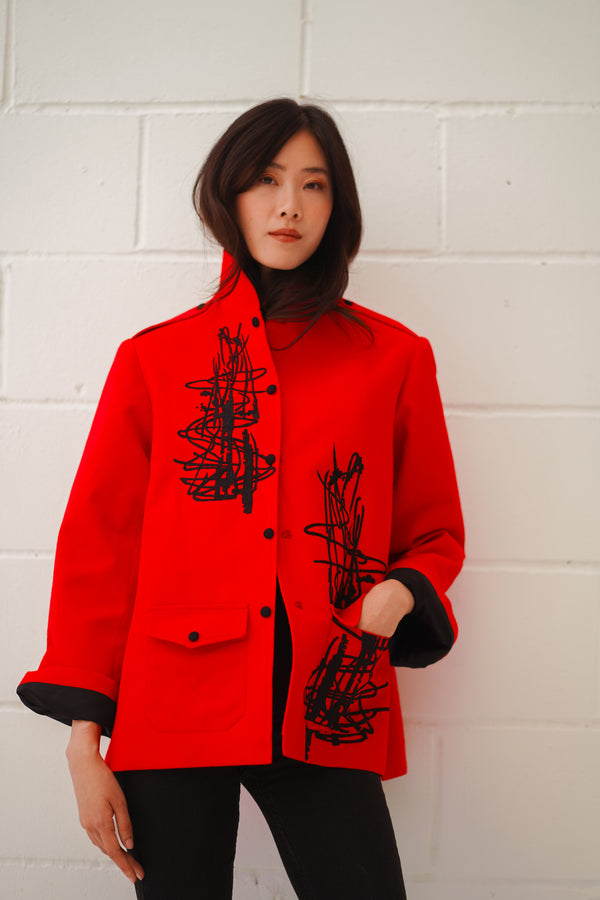Camille Cargo in Rouge