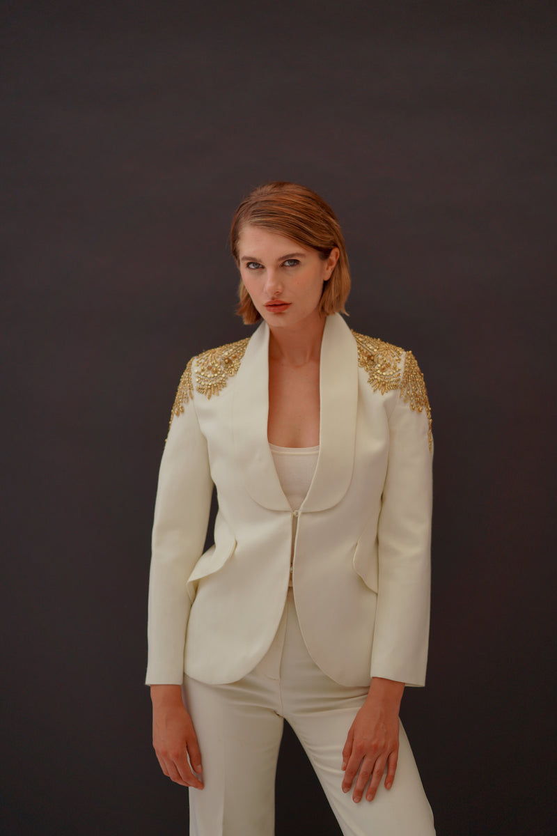 Delphine Tuxedo Blazer