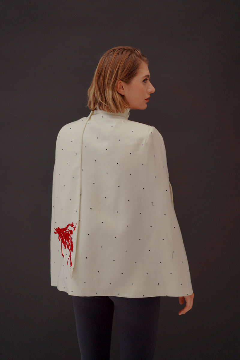 Dot and Blossom Cape