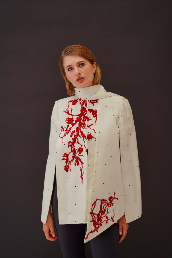 Dot and Blossom Cape