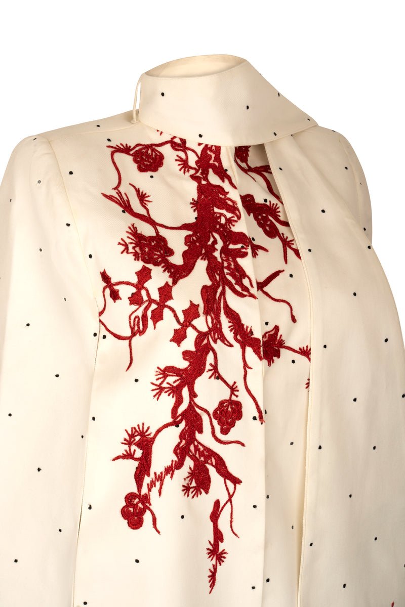 Dot and Blossom Cape