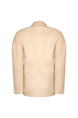 Leigh in Silver Light Jacket