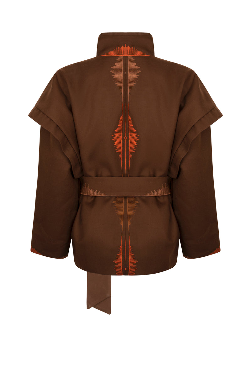 Ember line Belted Jacket