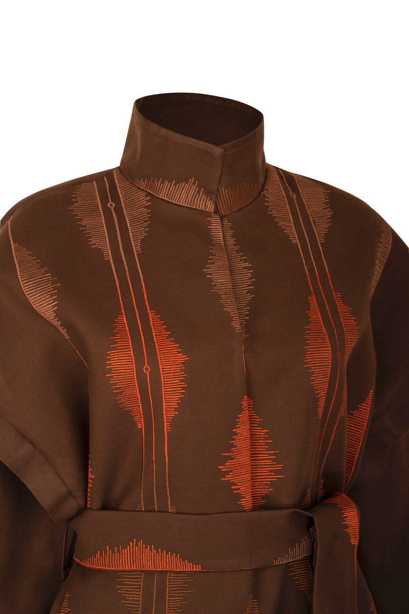 Ember line Belted Jacket