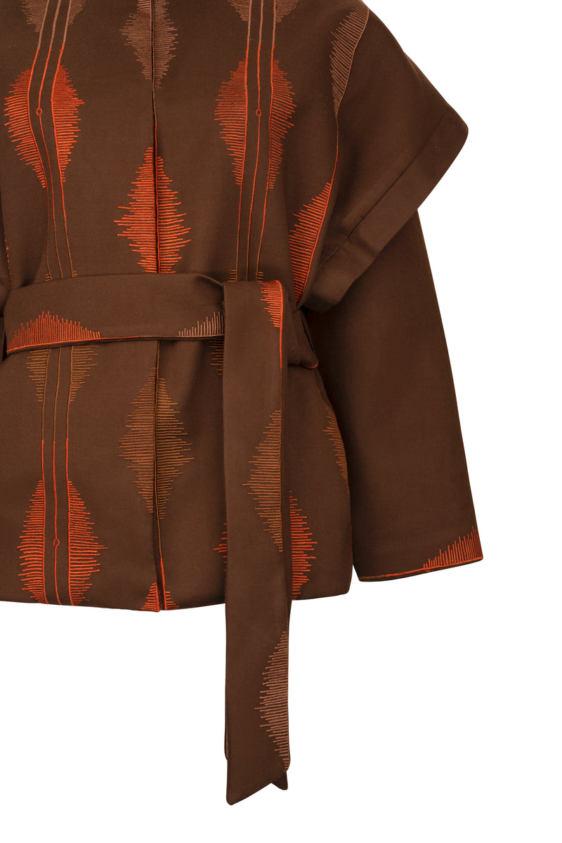 Ember line Belted Jacket