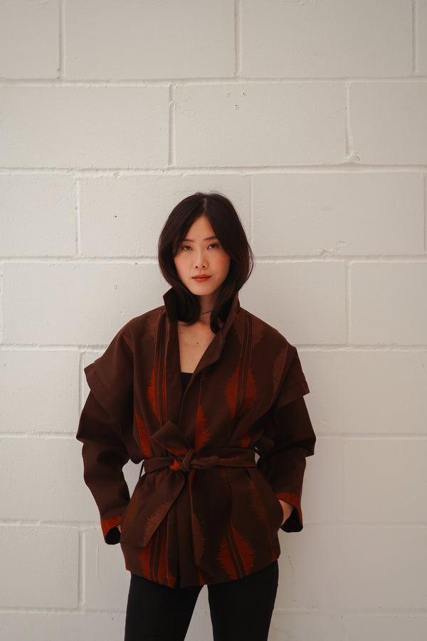 Ember line Belted Jacket
