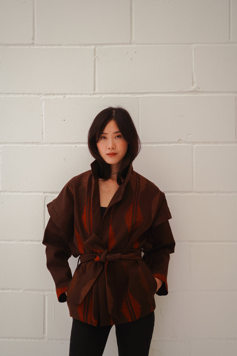 Ember line Belted Jacket