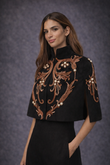 Mirielle Bronzed Cape