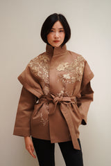 Fleur Cinch Belted jacket