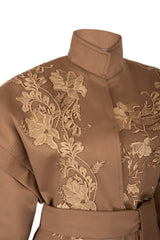 Fleur Cinch Belted jacket