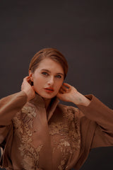 Fleur Cinch Belted jacket
