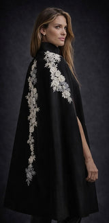 Chloe Applique Cape
