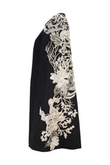Hanane Black Cape