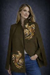 Khaki Phoenix Cape