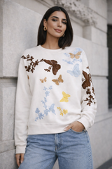 Papillon De Jardin White