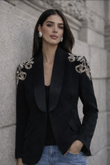 Carmen Black Blazer