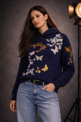 Papillon De Jardin Hood ID Navy