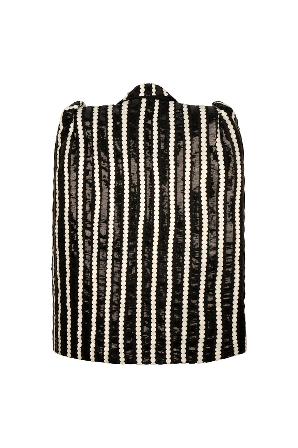 Jacqueline in Stripes Cape