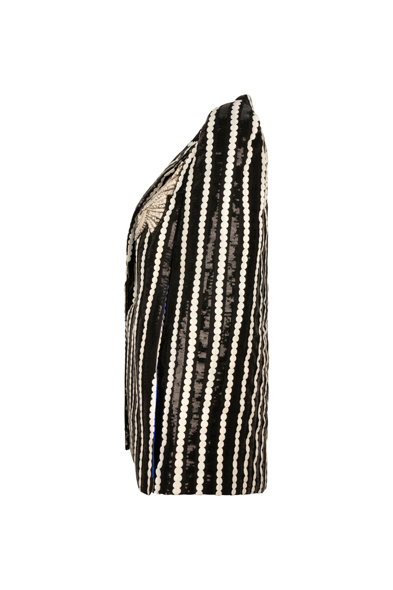 Jacqueline in Stripes Cape