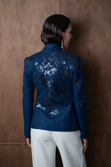 Jacqueline in Bleu Nuit