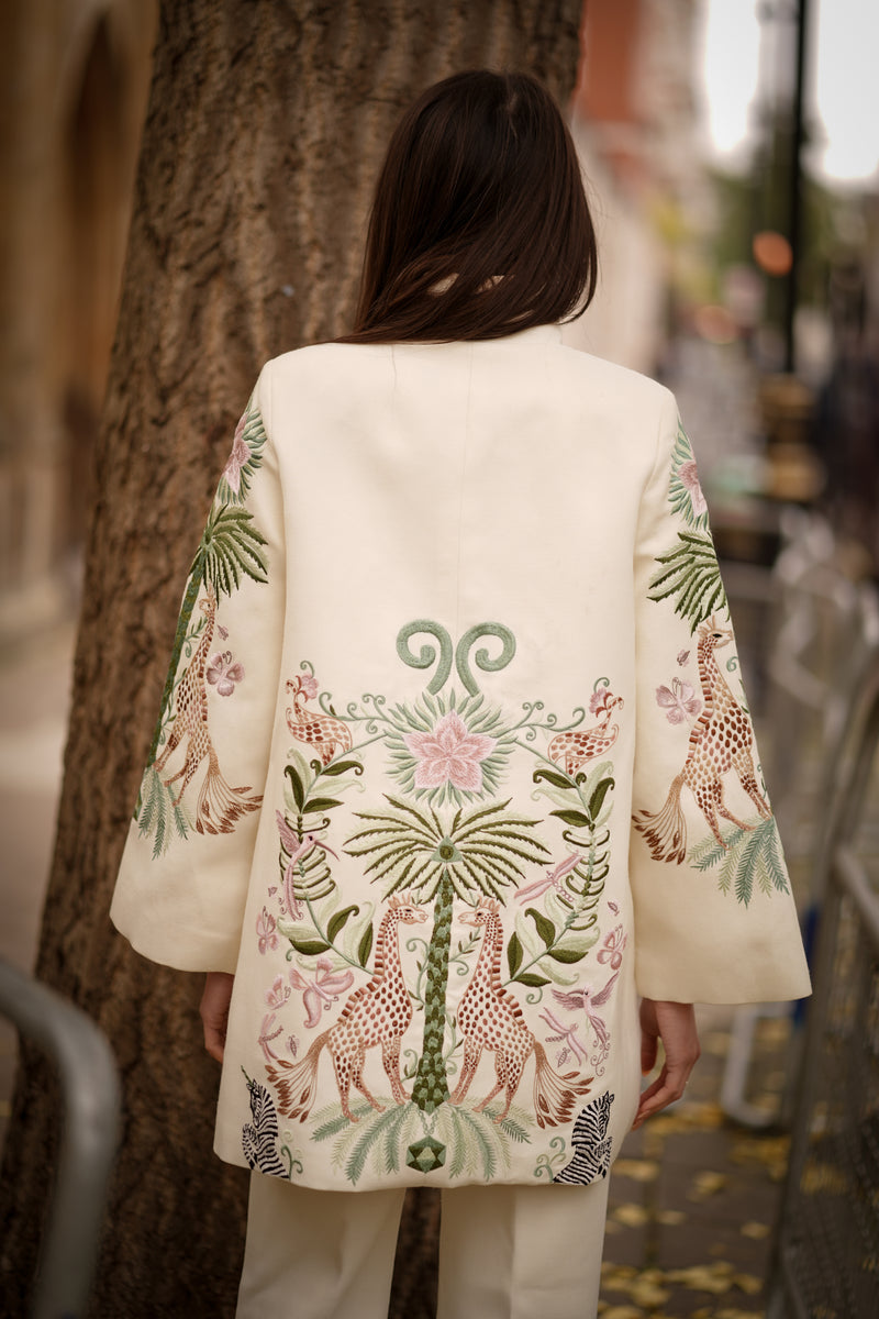 Jarden De Eden Coat ( ivory)