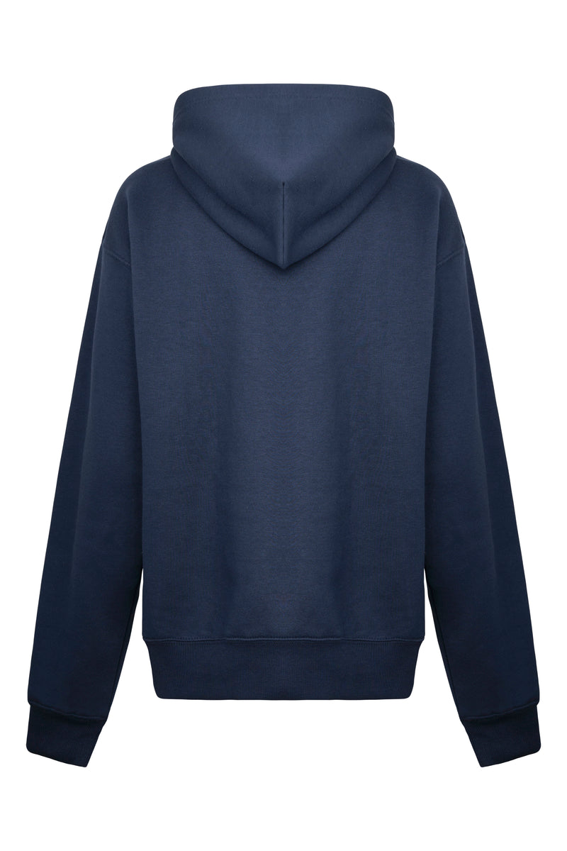 Navy Gunmetal Feng Shui Hoodie
