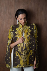 Olive Bandana Cape